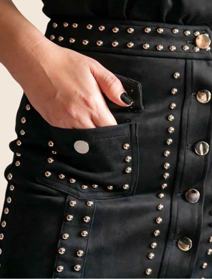 Falda Antelina ELKE Negro