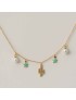 COLLAR CACTUS PERLAS ESTRELLAS