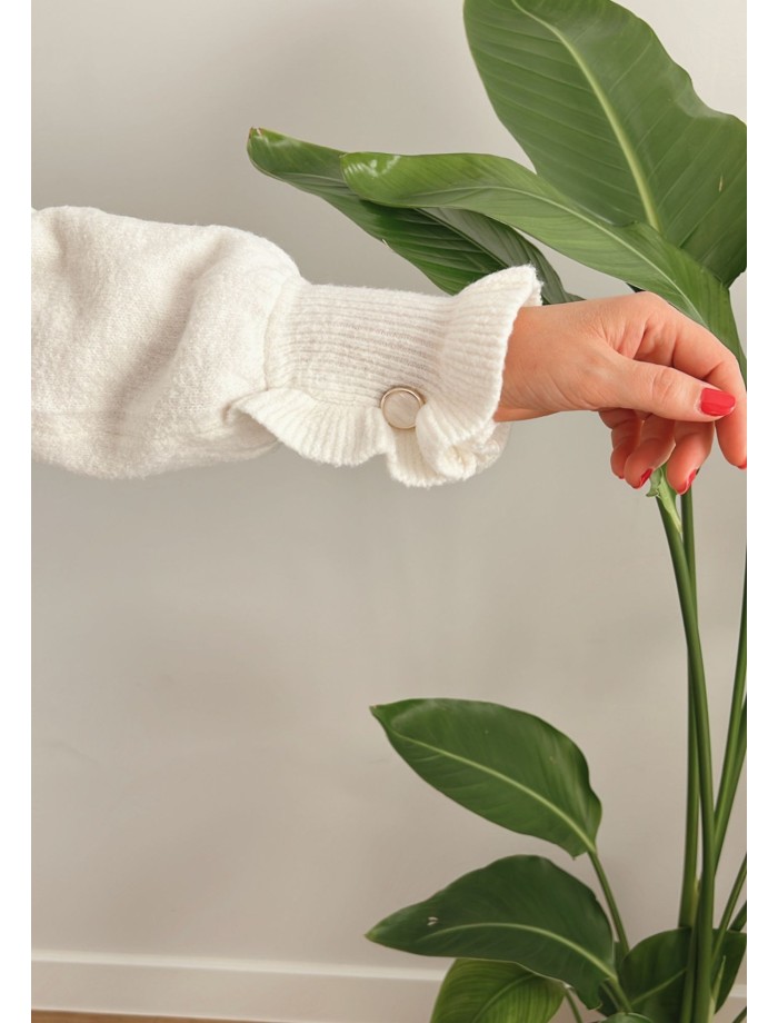 Cárdigan MARTA Blanco