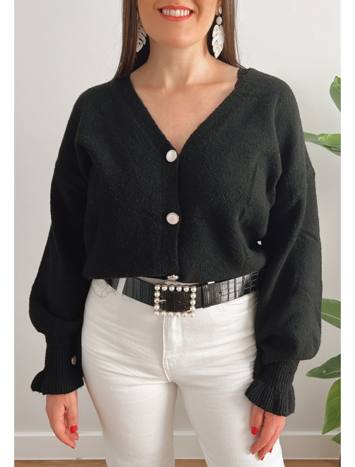 Cárdigan MARTA Negro