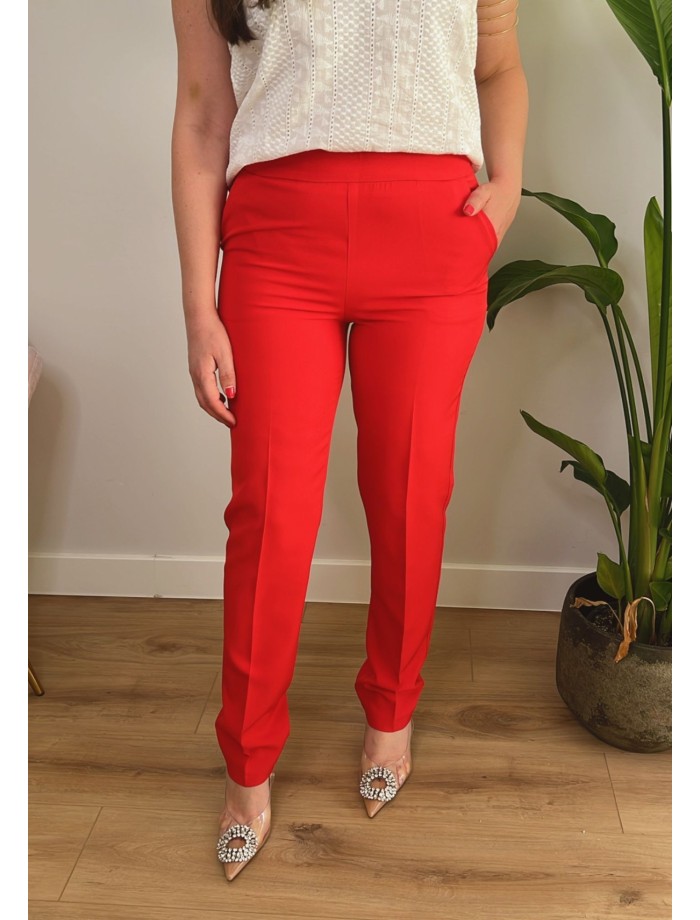 Pantalón Traje SARA Rojo