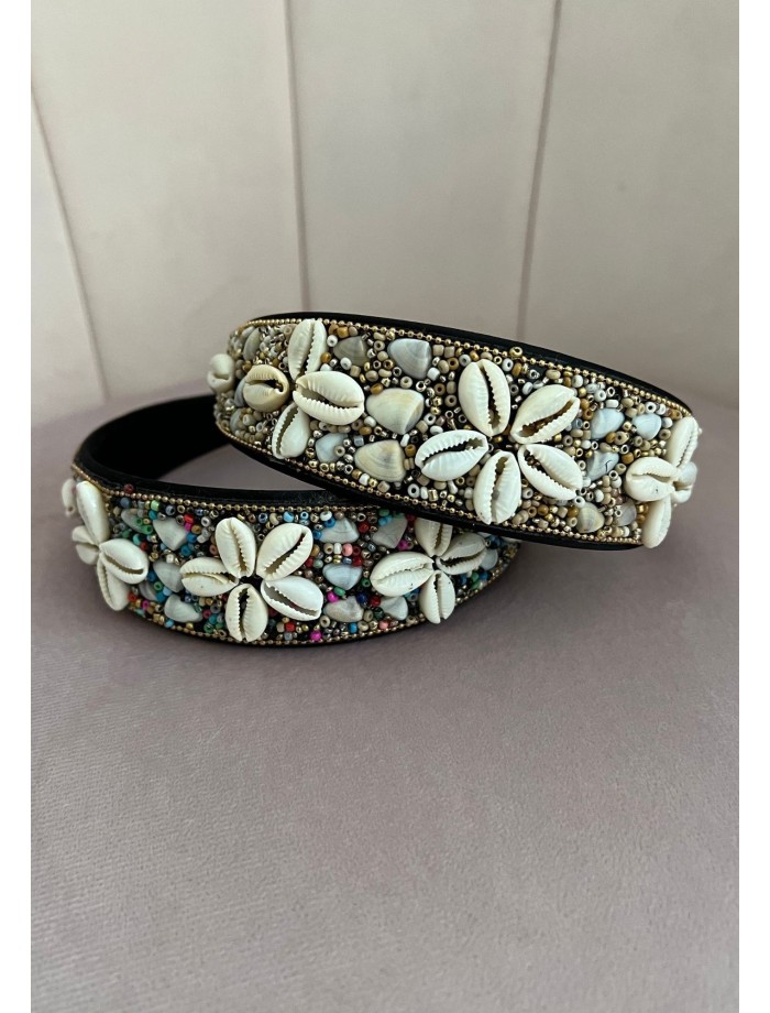 Diadema Conchas GUADALUPE Multicolor