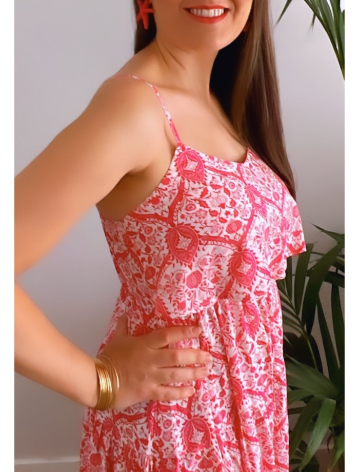 Vestido Largo OLIMPIA Rosa