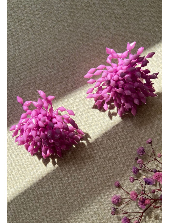 Pendientes CASCADA MINI Lila