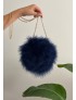 Bolso Plumas CANDELA Azul