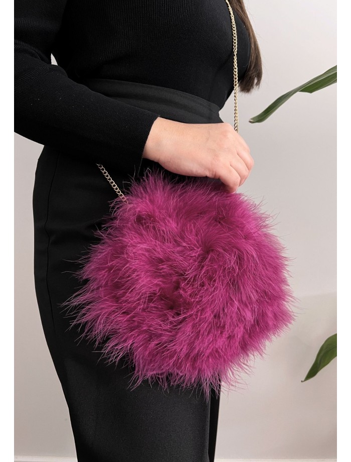 Bolso Plumas CANDELA Buganvilla