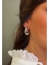 Pendientes GOTA MIDI Plateado