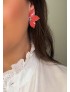 Pendientes Media Flor MARNY Rosa