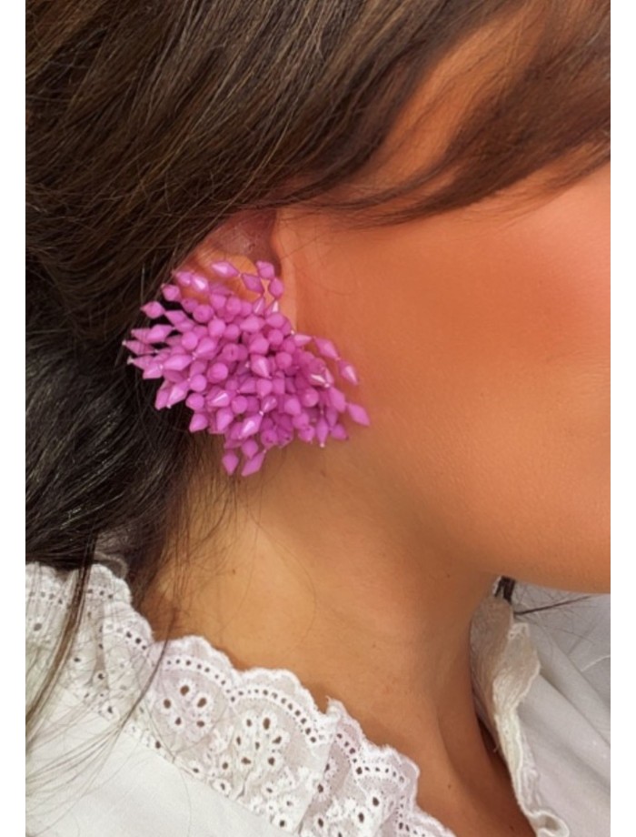 Pendientes CASCADA MINI Lila