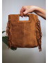 Bolso Serraje Flecos ARIZONA Camel