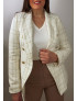 Chaqueta Tweed MILÁN Crudo