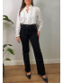 Jeans Rectos Botones NEREA Negro