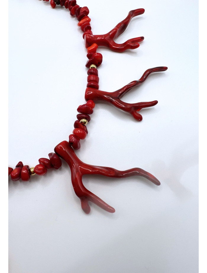 Collar Corales BELICE Rojo