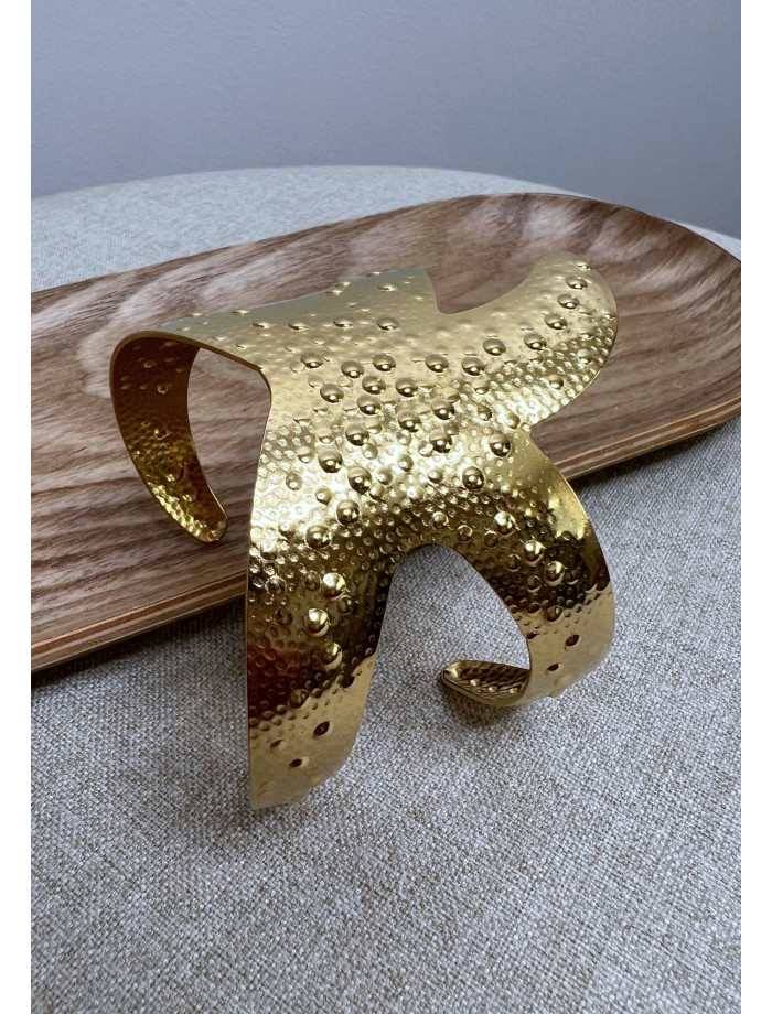 Pulsera Brazalete STARFISH Dorado