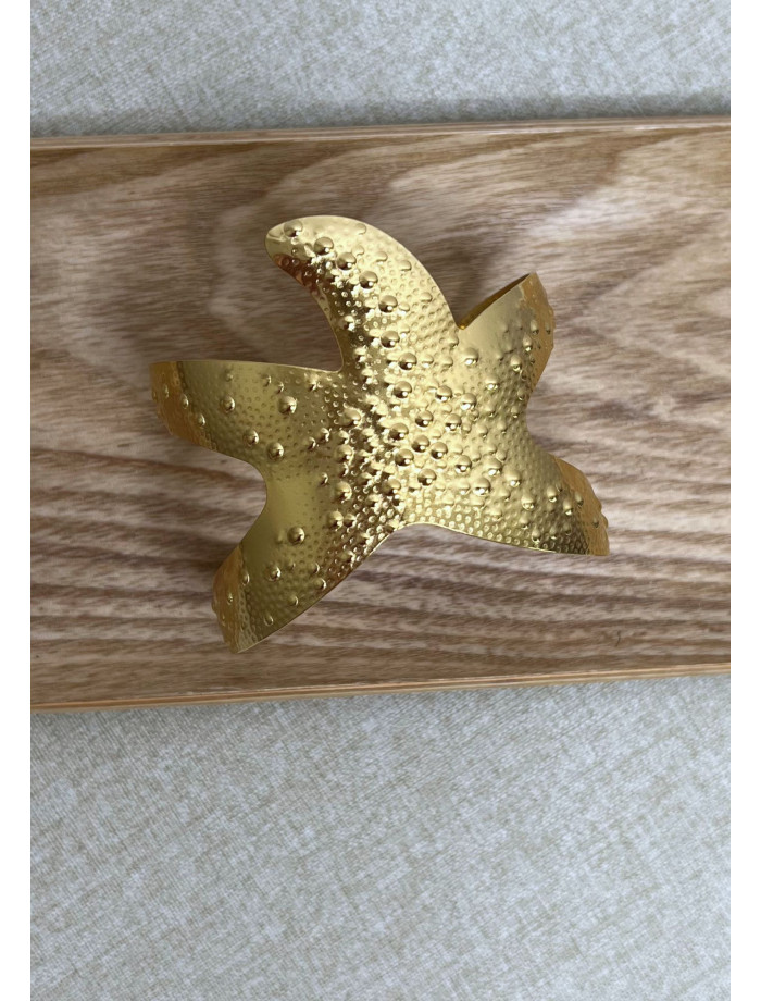 Pulsera Brazalete STARFISH Dorado