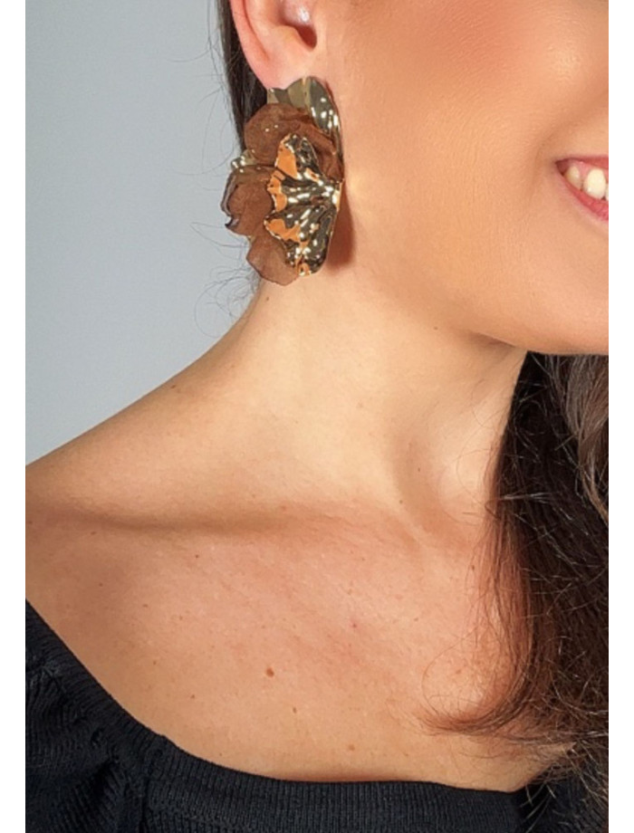 Pendientes BUTTERFLY Marrón