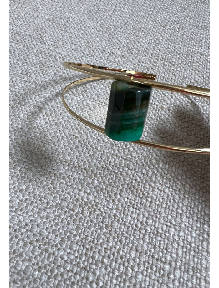 Collar Choker Piedra LOVELIA Verde