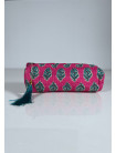 Estuche Redondo Estampado KRISNA Fucsia
