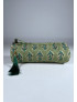 Estuche Redondo Estampado KRISNA Verde