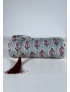 Estuche Redondo Estampado KRISNA Verde Agua