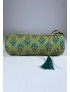 Estuche Redondo Estampado TANVI Verde