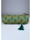 Estuche Redondo Estampado TANVI Verde