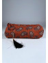 Estuche Redondo Estampado VARI Teja