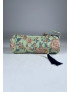 Estuche Redondo Estampado PANJAB Verde