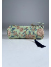 Estuche Redondo Estampado PANJAB Verde