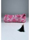 Estuche Redondo Estampado UTTAR Rosa