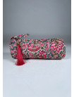 Estuche Redondo Estampado MANIPUR Gris