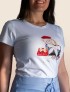 Camiseta Oso BERET Blanco