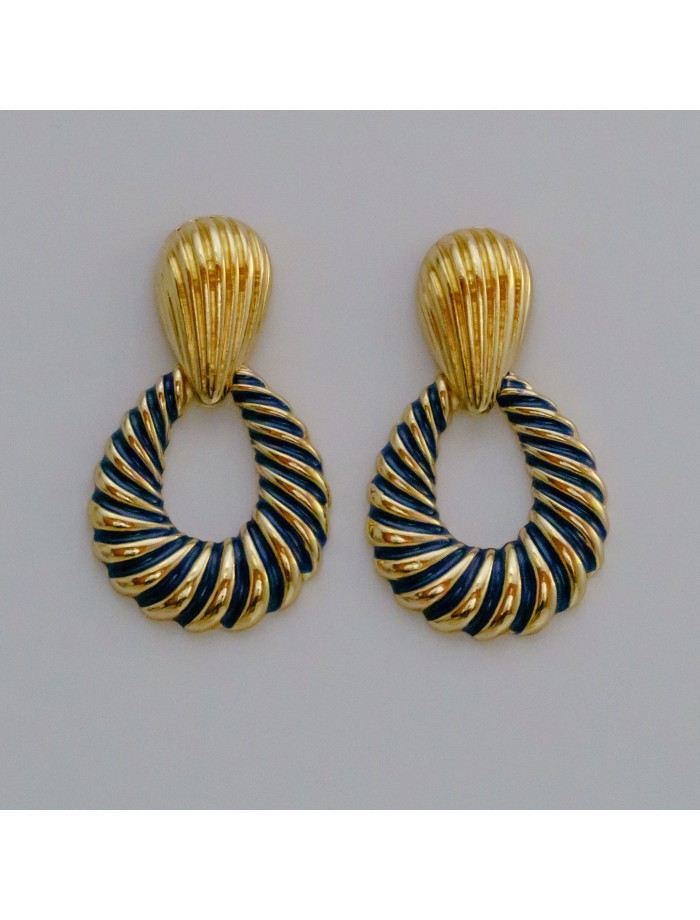 PENDIENTES LÁGRIMA DORADA