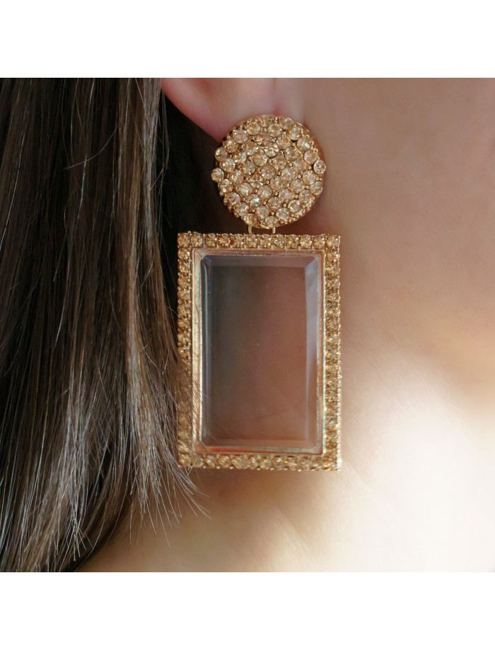 PENDIENTES CRISTAL MARA