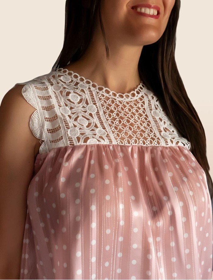 Top Topitos SIENI Rosa