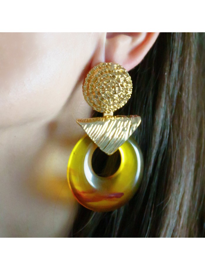 PENDIENTES ARO PETRA