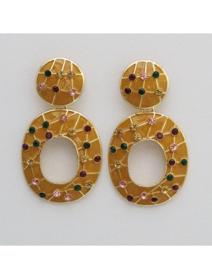 PENDIENTES STRASS LOLA