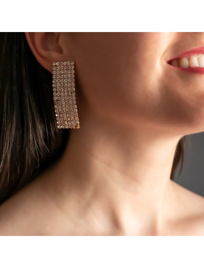 PENDIENTES STRASS GLORIA